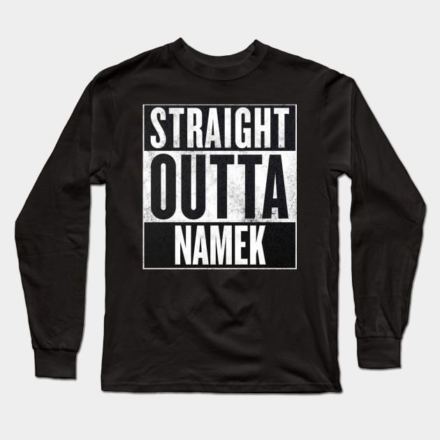 DBZ - Straight Outta Namek Long Sleeve T-Shirt by WiccanNerd